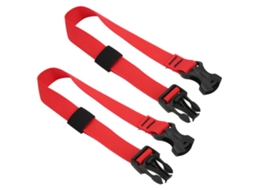 Lurelia Cinta Bagagem, Ajustável, Fivela Segura, Nylon Reforçado, Conjunto 2 Peças, 0,6m, 54g