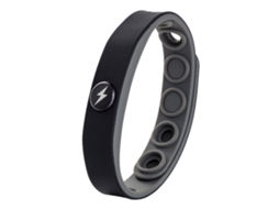 Pulseira De Silicone Antiestática Sem Fio Com Íons Negativos Para Esportes Homens Mulheres Preta