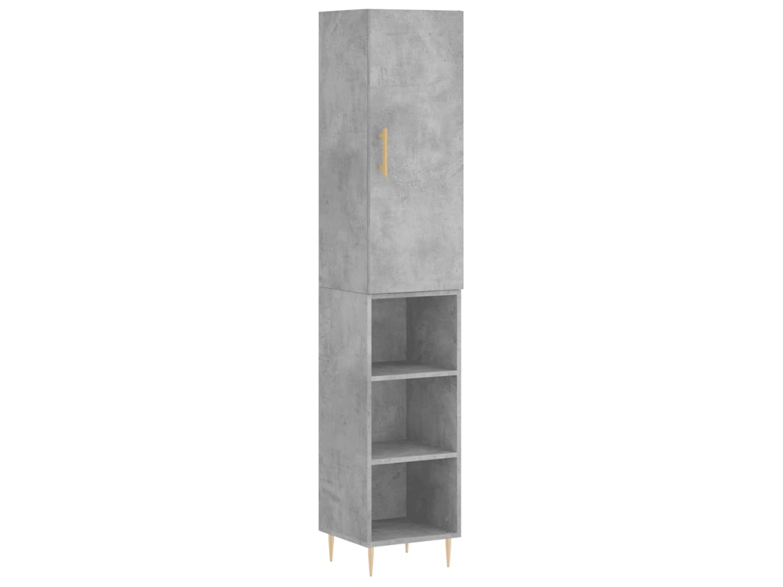 Highboard, Highboards Vidaxl Cinzeto Madeira Processada (n/a)