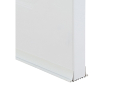 Lurelia Corta-vento Inferior Para Porta Pvc 96 Cm 2 Cm 5,5 Cm Branco Parte Inferior Redução De Ruído Anti-insetos