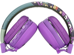 Casque Bluetooth Para Crianças Com Design Confortável E Som Estéreo Para Crianças Cor Tigre Verde 1 Unidade