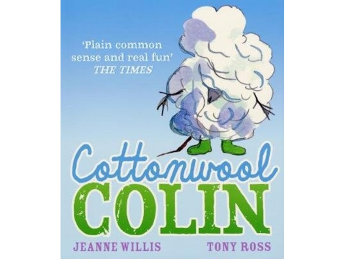 Livro cottonwool colin de jeanne willis (inglês)