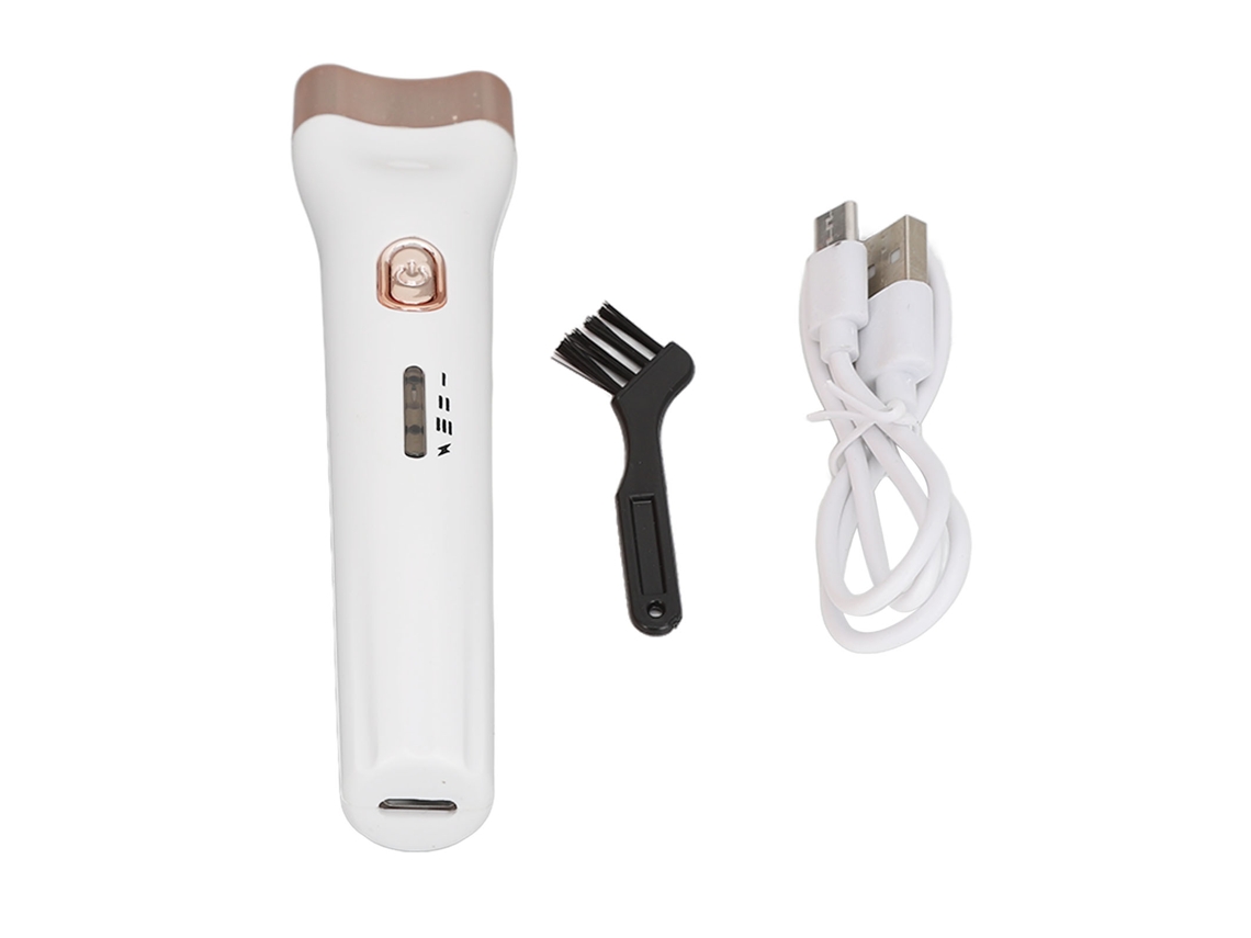 Curlador De Cílios Aquecido Elétrico Usb Recarregável 3 Níveis Branco De Longa Duração