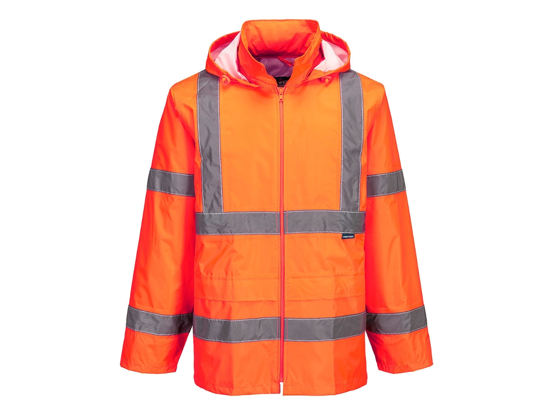 Capa De Chuva H440 De Alta Visibilidade - Segurança E Conforto Laranja / Xs