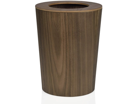 PA17049 Lixeira de madeira cor de nogueira ANDREA HOUSE