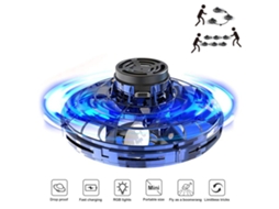 Mini Drone De Brinquedo Voador Redondo Operado Manualmente Com Luz Led, Brinquedo Voador Ovni -aquaforge