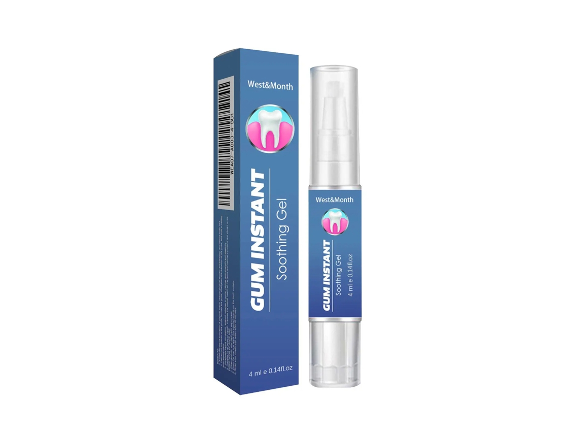 Gel Calmante Gengival LAXISCREED para Alívio Rápido de Dor e Irritação
