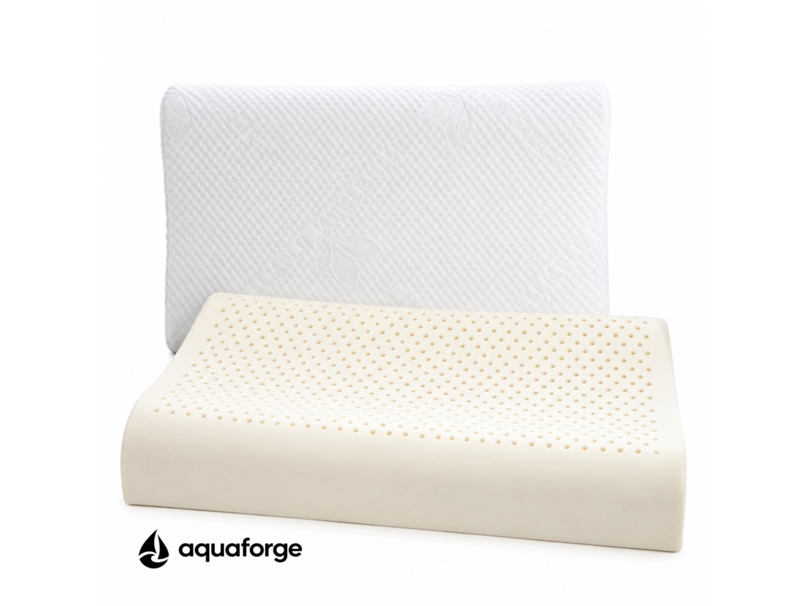 Almofada Cervical Ergonómica Látex 60 X 40 Cm