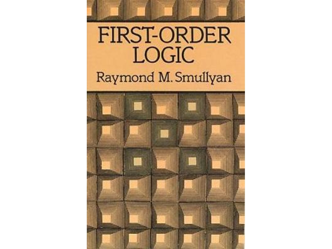 Livro first-order logic de raymond m. smullyan (inglês)