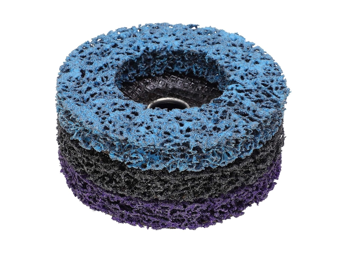 Roda De Polimento Elástica Para Lixamento Resina Em Diversos Formatos, 4 Polegadas 100x 16mm, Para A Indústria De