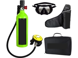 Mini Cilindro de Mergulho SFUSHOS com Respirador, Estilo Lazer ao Ar Livre
