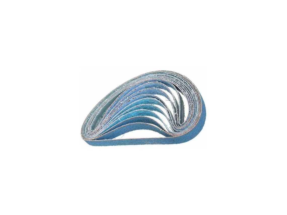 Lixa de Cinta para Lixadeira, Grão 40, 10 X 330 Mm, Pacote com 10 Unidades BRILVIBERA