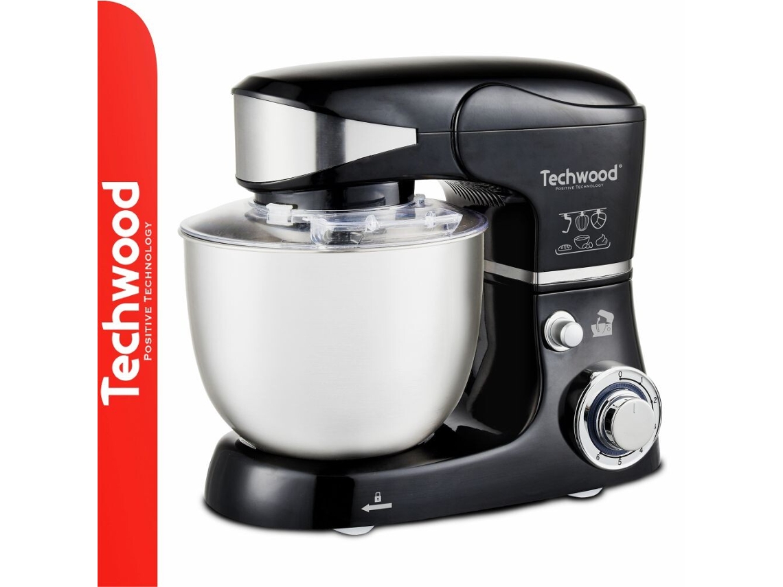 Batedeira Elétrica 1000W com Taça Inox 5L TECHWOOD