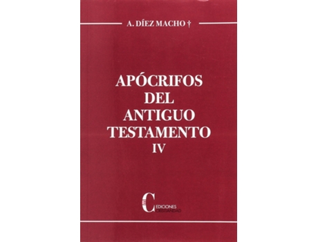 Livro Apócrifos Del Antiguo Testamento de A. Díez Macho (Espanhol)