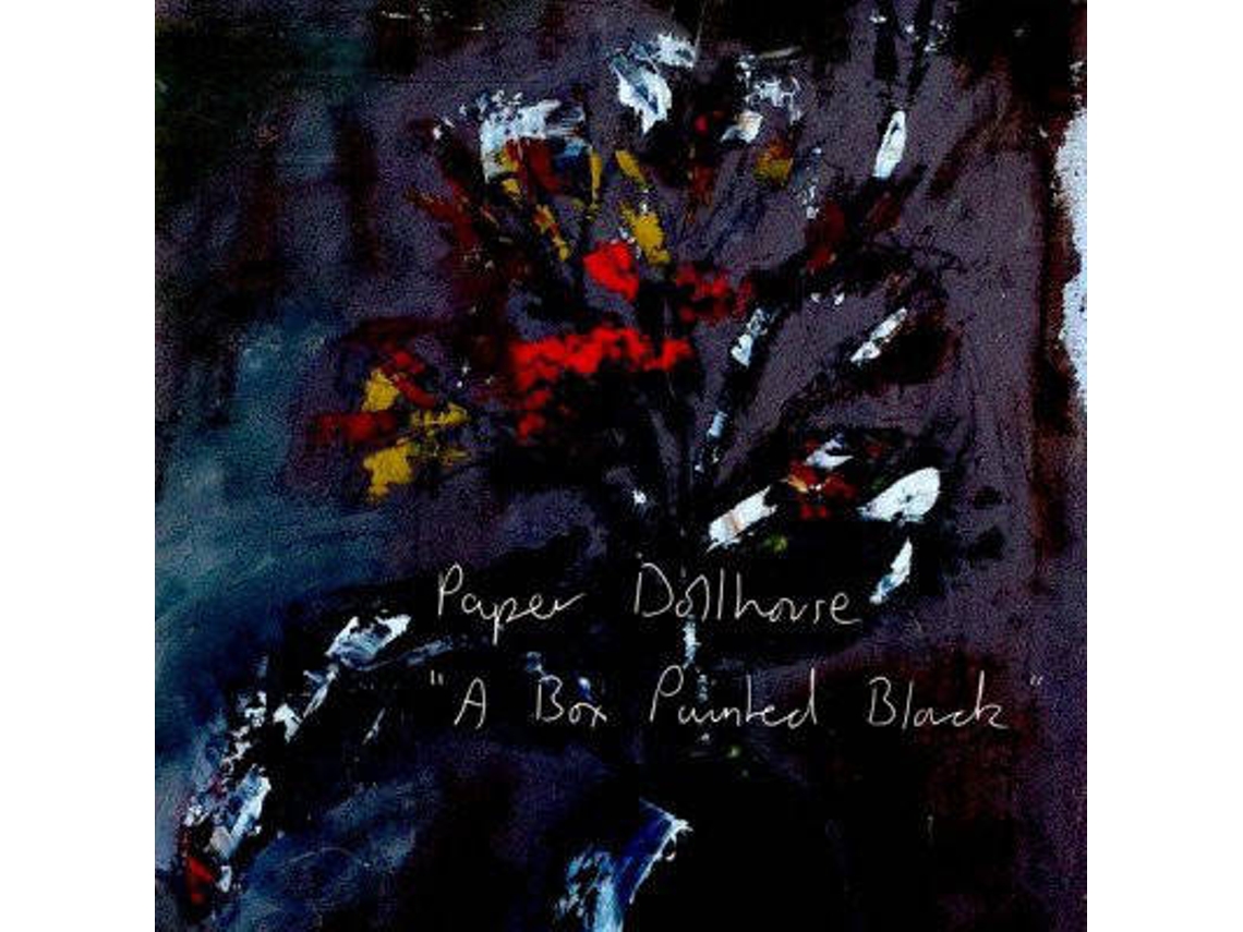 CD Paper Dollhouse - A Box Painted Black