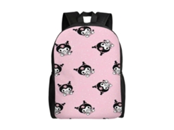 Mochila Kuromi J247 Para Escola E Trabalho, Leve E À Prova Dágua, Mochila Estilosa Para Estudantes E Adultos C247 Olysi Shop