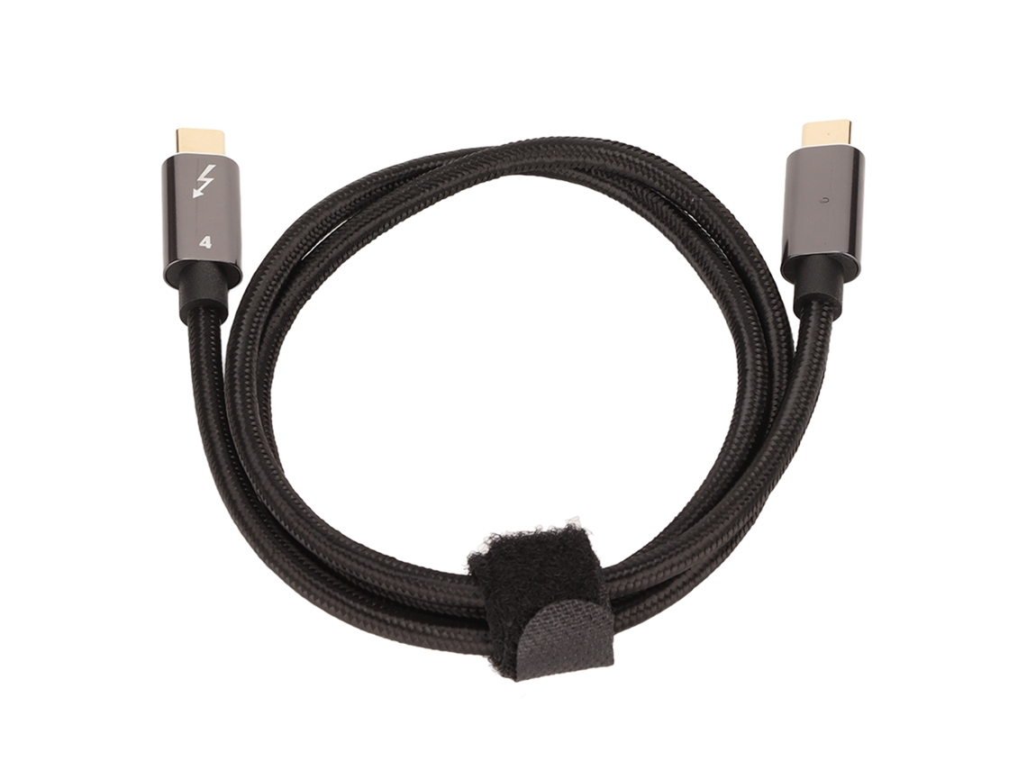 Cabo Thunderbolt 4 dual Type C com carregamento rápido e transmissão 8K EOOCOO