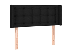 Cabeceira de cama C/ Abas Textile 83x16x78/88 cm marrom MAISON EXCLUSIVE