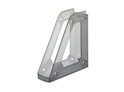 Porta Revistas A4 STAPLES Poliestireno 230 X 245 X 60 Mm Fumado