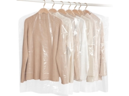 Capas Para Roupas 30 Peças Capa Protetora Contra Poeira Bolsa À Prova De Poeira Capas Transparentes Para Ternos Casacos 60 X 90 Cm Liptaptyn
