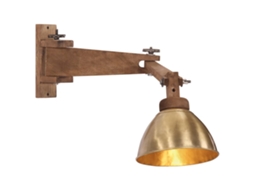Vidaxl Candeeiro De Parede 25 W E27 Bronze Antigo