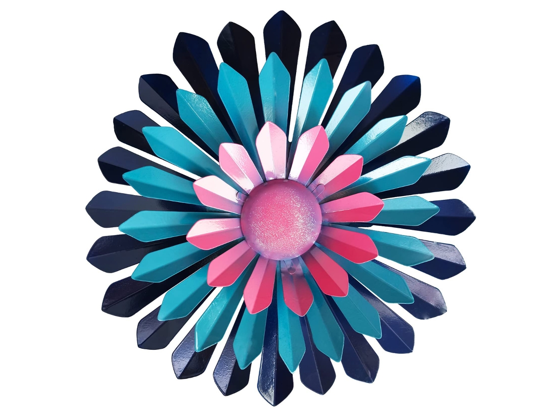 Flor de Metal para Decoração de Parede Arte de Jardim Ao Ar Livre NEVEANCE