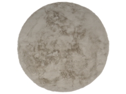 Consilio Concept Tapete De Pele Sintética Cloud Super Soft 120x120 Cm Greige