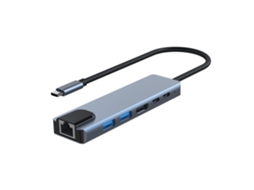 Adaptador Multiporta Usb-C Hdmi Cinzento