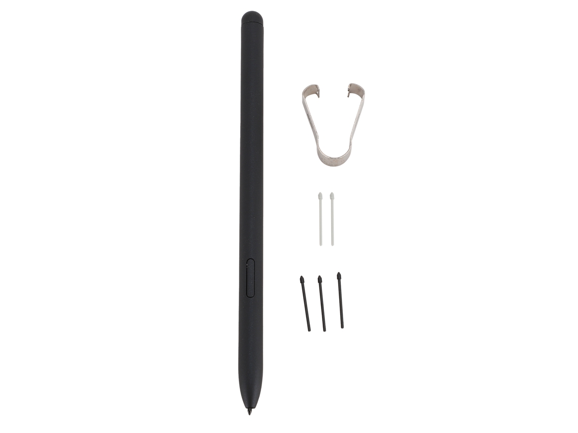Lápis Óptico Style Pen para Tablet S9, S9 FE, S9 Plus, S9 Ultra com 5 Pontas de Alta Sensibilidade, Preto