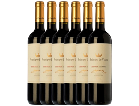 Vinho PRÍNCIPE DE VIANA Príncipe De Viana Tempranillo Navarra Reserva (0.75 L - 6 unidades)