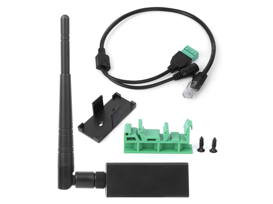 Módulo Conversor Rs485 Para Wifi Com Antena Externa
