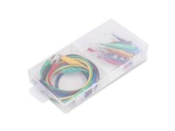 Kit de Cabos de Teste com Plugue Banana 4mm Jt8005por para Multímetro com Pinos de Sonda e Clamps S/MARCA