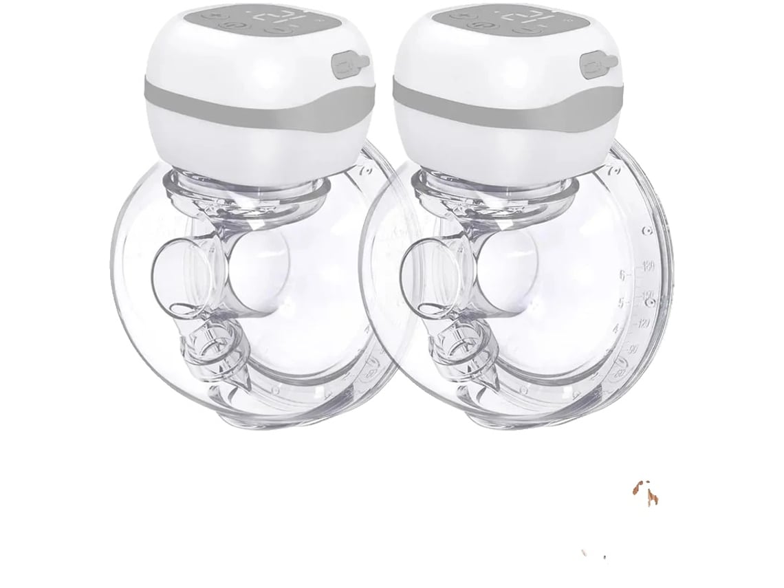 Bomba De Leite Elétrica, 12 Níveis Ajustáveis, Display Lcd, 2pcs