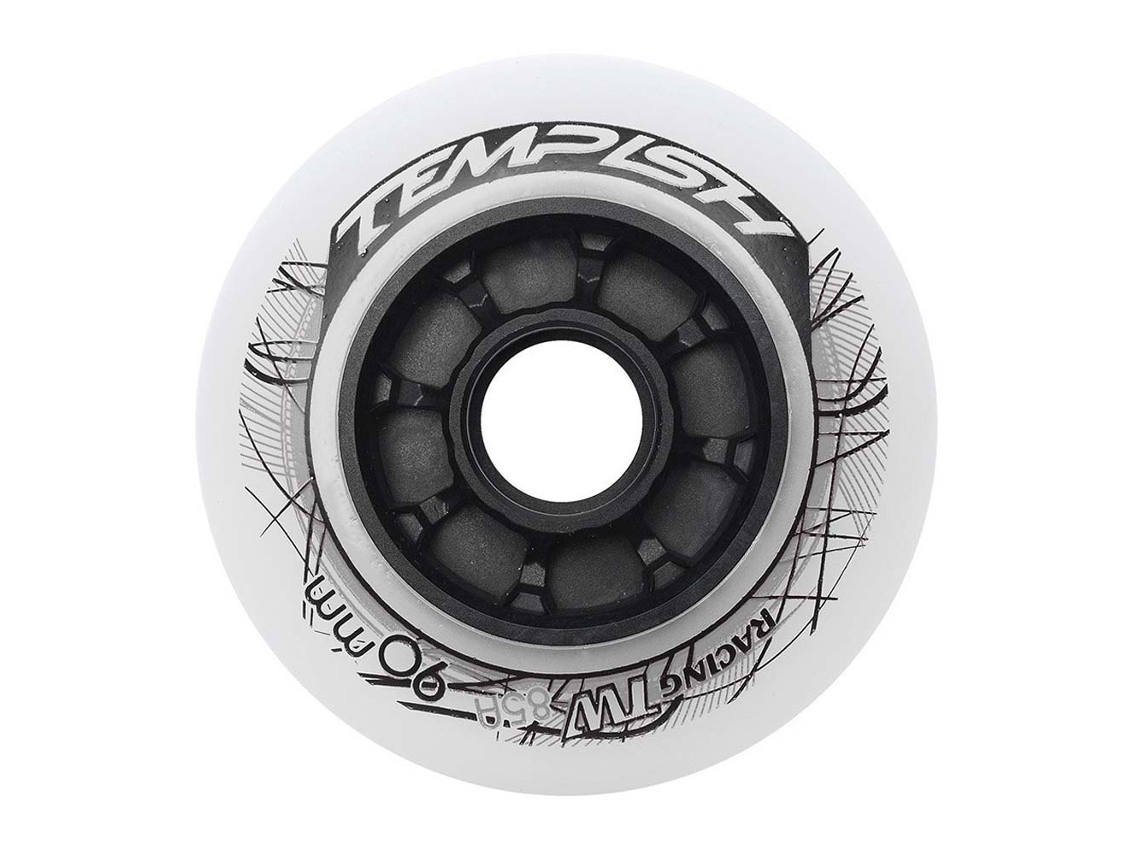 Rodas de Patins Tw 8 Unidades Prateado 90 Mm 85Atempish