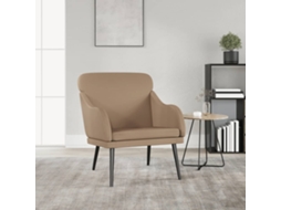 Armchair, Armchairs Vidaxl Marrom Couro Artificial