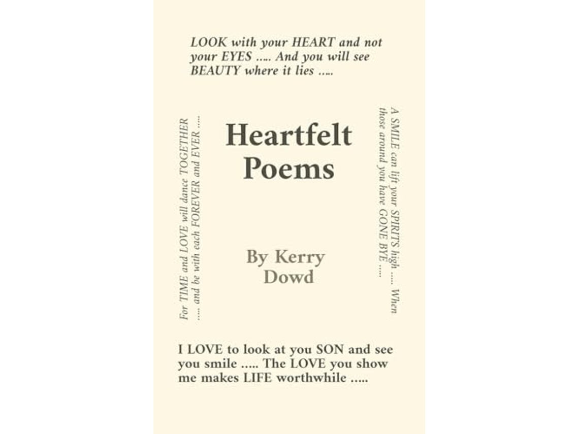 Livro Heartfelt Poems de Kerry Dowd (Inglês)