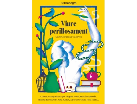 Livro Viure Perillosament de Gemma Pasqual I Escrivà (Catalão)