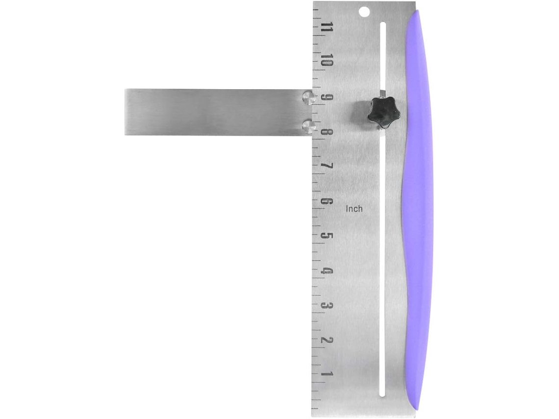 Raspador De Bolo Aço Inox - Espátula Ajustável - Altura 28 Cm - Para Diy, Fondant