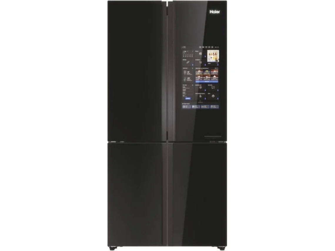 Frigorífico Americano HAIER HCW9919ESGB E (No Frost - 586 L - 190 cm - Preto)