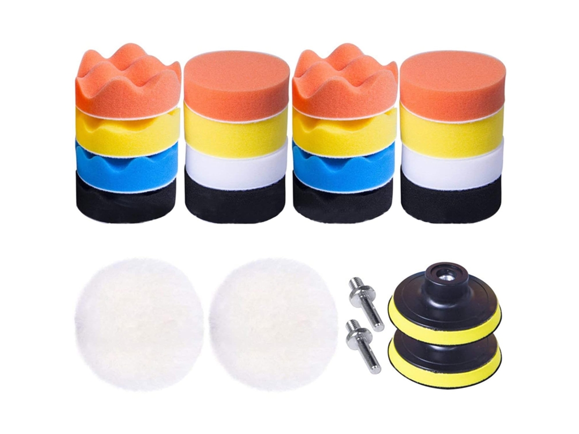 Conjunto De 22 Esponjas Polimento Reutilizáveis E Laváveis Para