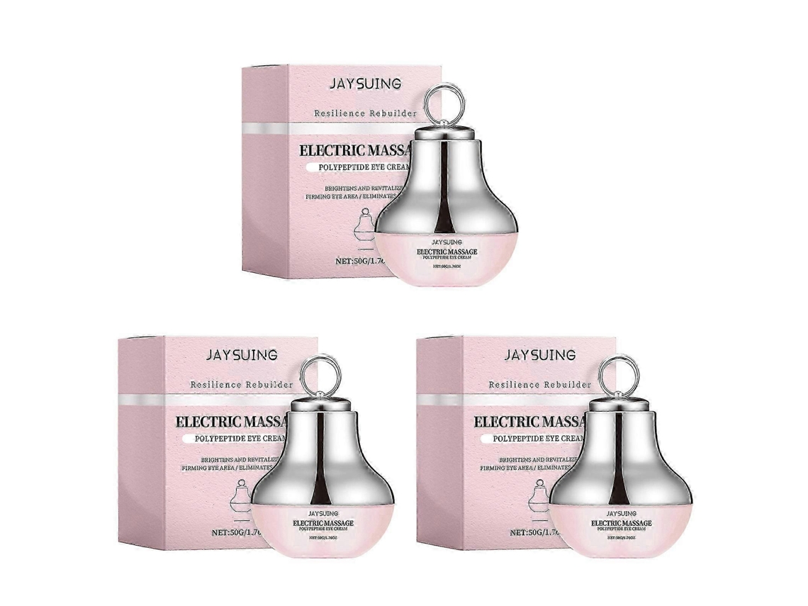 Creme Olhos Com Massagem Elétrica Para Olheiras E Inchaço, Creme Antienvelhecimento Com Polipéptidos Para Homens E Mulheres, Uso Diário.