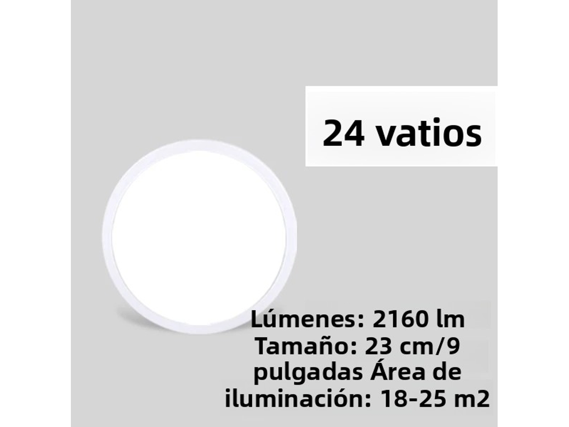 Painel Decorativo de Led Ultrafino de 2,2 Cm para Teto, Econômico e Sem Cintilação. MDUG (luz Fria de 24 W)