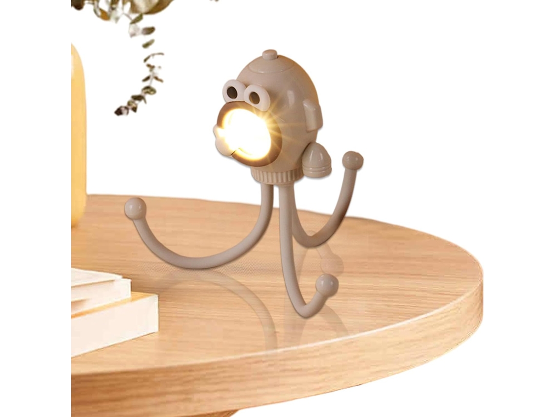 Luminária de mesa ajustável para criar um ambiente acolhedor e relaxante.