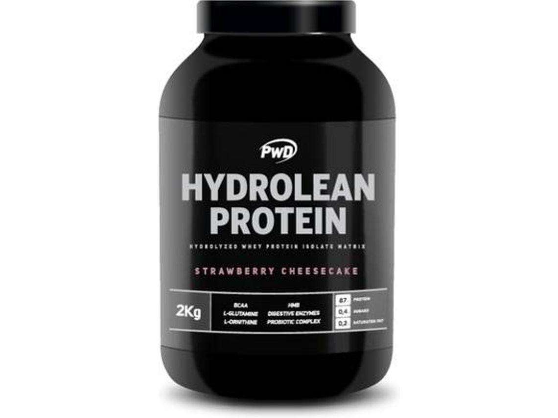 Suplemento Alimentar PWD Hydrolean Protein Sabor A Morango (2 kg)