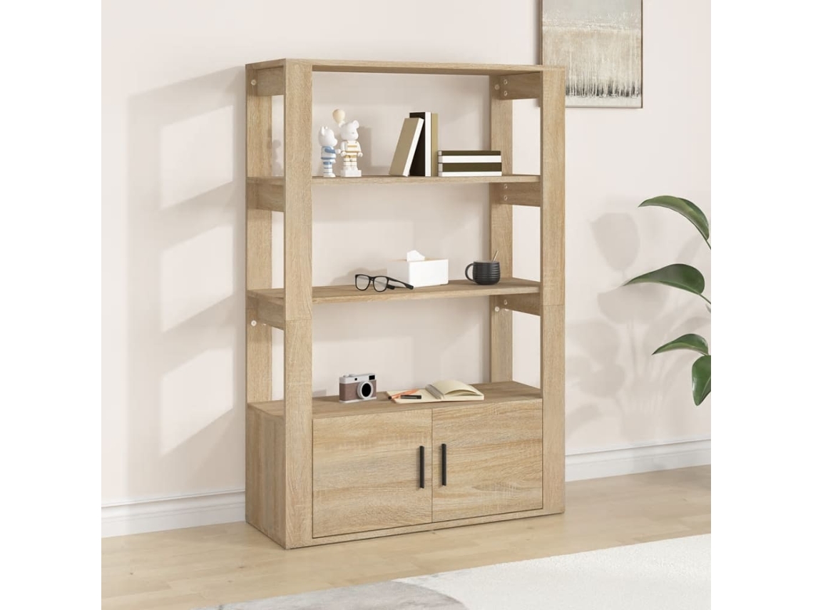 Sideboard, Sideboards Vidaxl Marrom Madeira Processada (n/a)