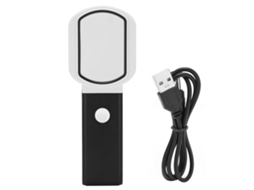 Lupa Portátil Com Luz Led Vante (ampliação De 10x/25x, Design Dobrável)