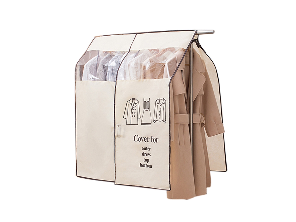 Capas De Roupa Impermeáveis À Poeira Para Armário Com Gancho