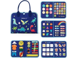 Brinquedo Montessori Para Crianças Pequenas, Quadro De Atividades De 4 Camadas, Brinquedo Sensorial, Brinquedos Montessori Para M Aquaforge