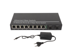 Switch Ethernet LAXISCREED 2 Fibra 8 Elétrico 120km