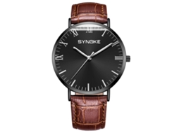 Reloj Hombre De Moda Correa Acero Inoxidable Cuarzo Analógico 9106